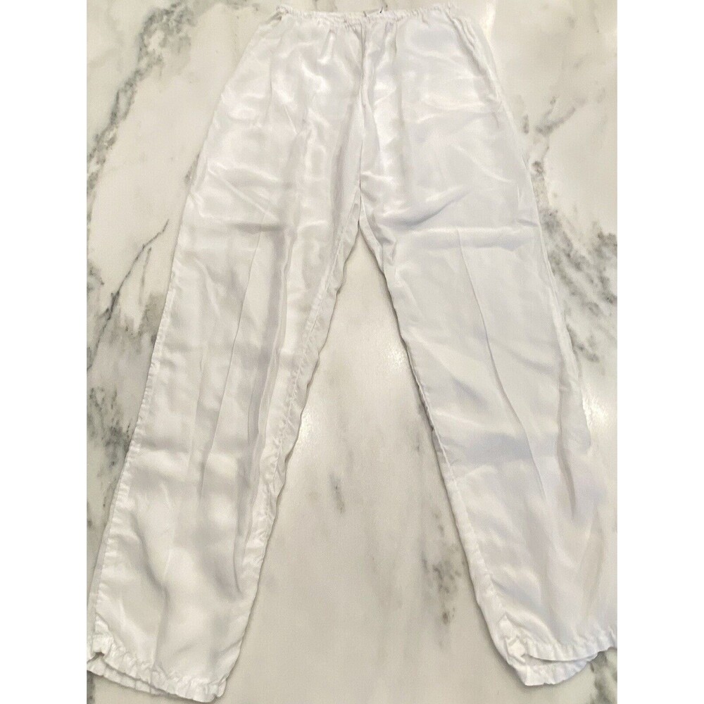 Hardtail Womens Pants Medium White Pull-on Jogger Stretch Waist Relaxed